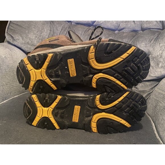 Sketchers  Hiking Boots Men  Brown Water Proof Size 9 - Picture 10 of 11